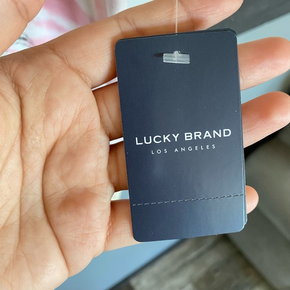 LUCKY BRAND womans graphic T-short sleeve tie dye size small NWT - Picture 11 of 11